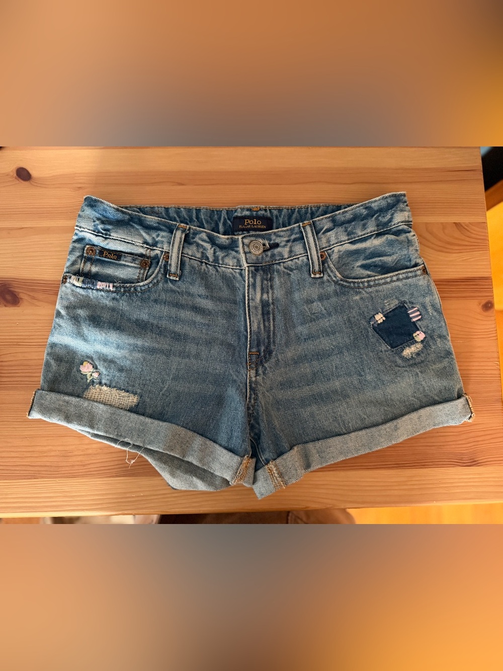 Polo Ralph Lauren Girls Denim Shorts